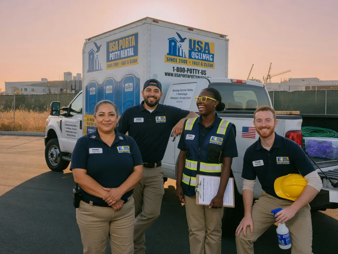 Portable Toilet Rental company in Freeman Spur, IL