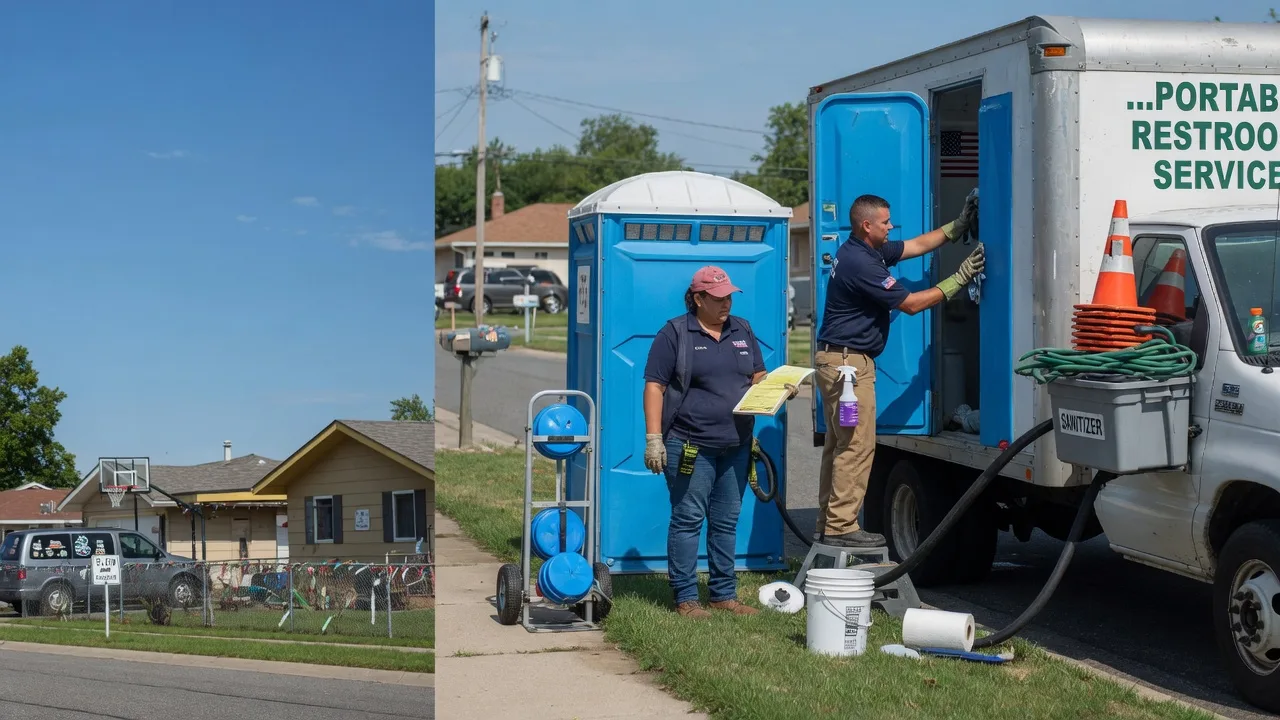 Portable Toilet Rental in Freeman Spur, IL near me